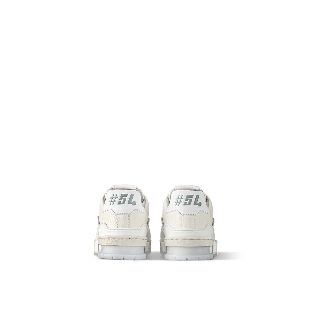 Louis Vuitton #54 Signature White Grey Trainer