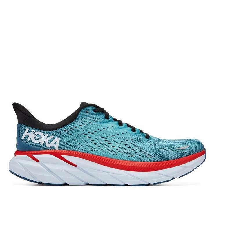 Hoka One Clifton 8 Real Teal Aquarelle Hoka One Clifton 8 Real Teal Aquarelle - Image 1