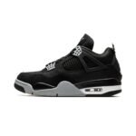 Air Jordan 4 Retro Black Canvas
