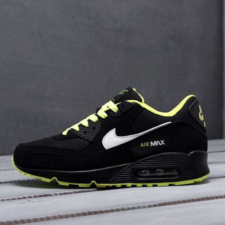 NikeAirMax90BlackNeon_5 Nike Air Max 90 Black Neon - Image 1