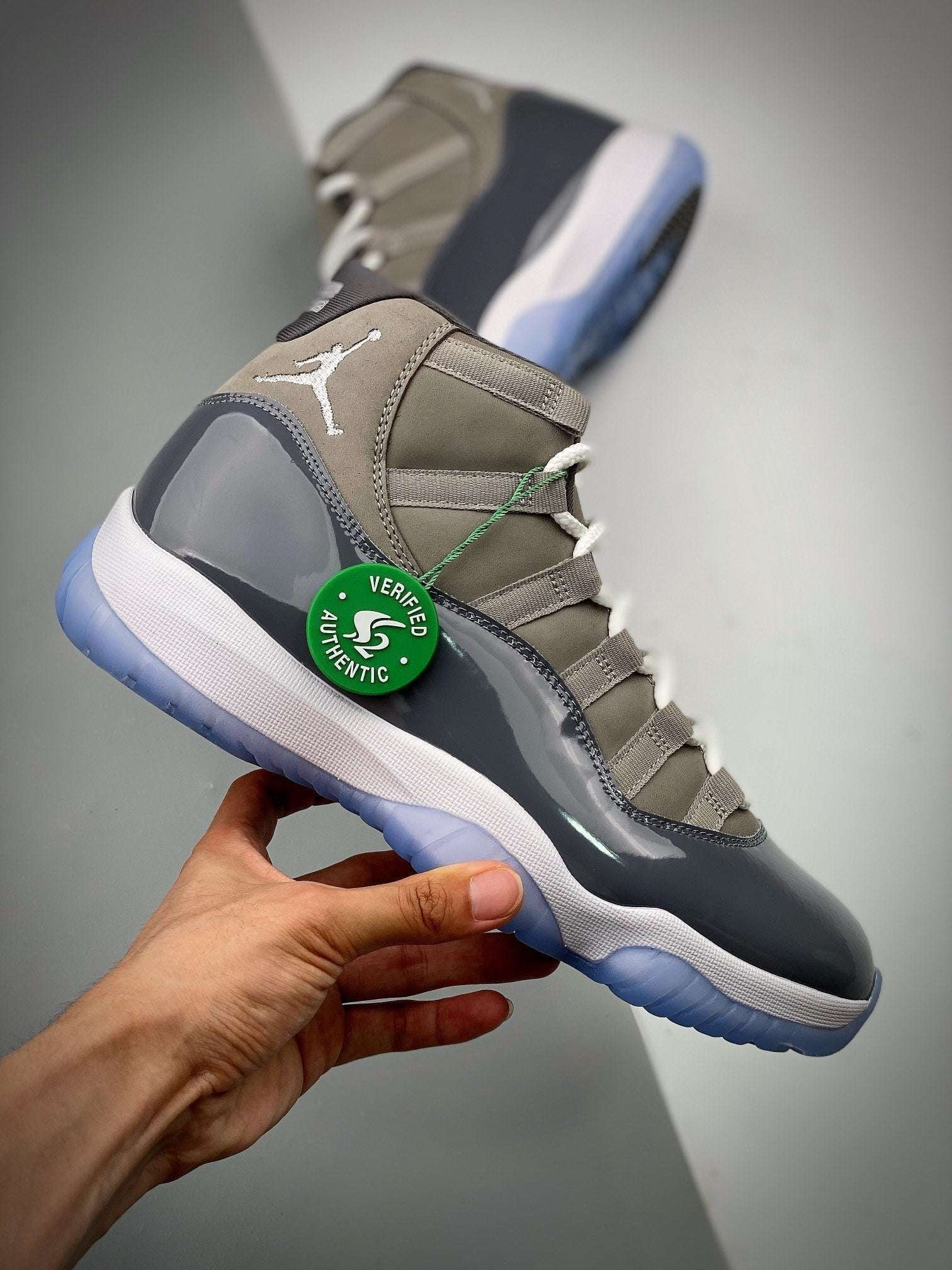 NikeAirJordan11CoolGrey2021MediumGreyWhite_1_a74ec073-8b0a-4e13-abcf-7992529e4ed1.jpg Nike Air Jordan 11 Cool Grey 2021 Medium Grey White - Image 1